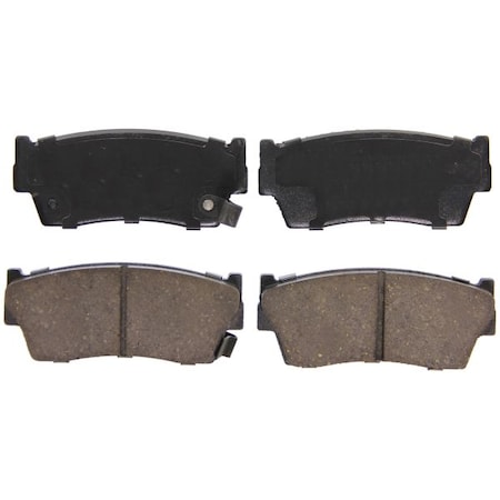 Wagner Brakes Ceramic Disc Pad Set, Zd418 ZD418